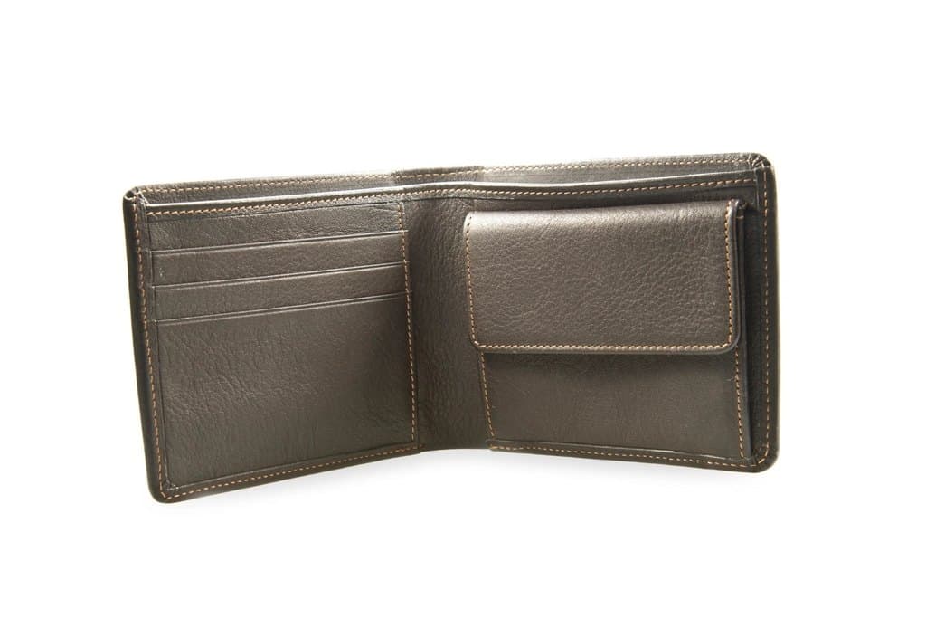 Folded Leather Card Wallet